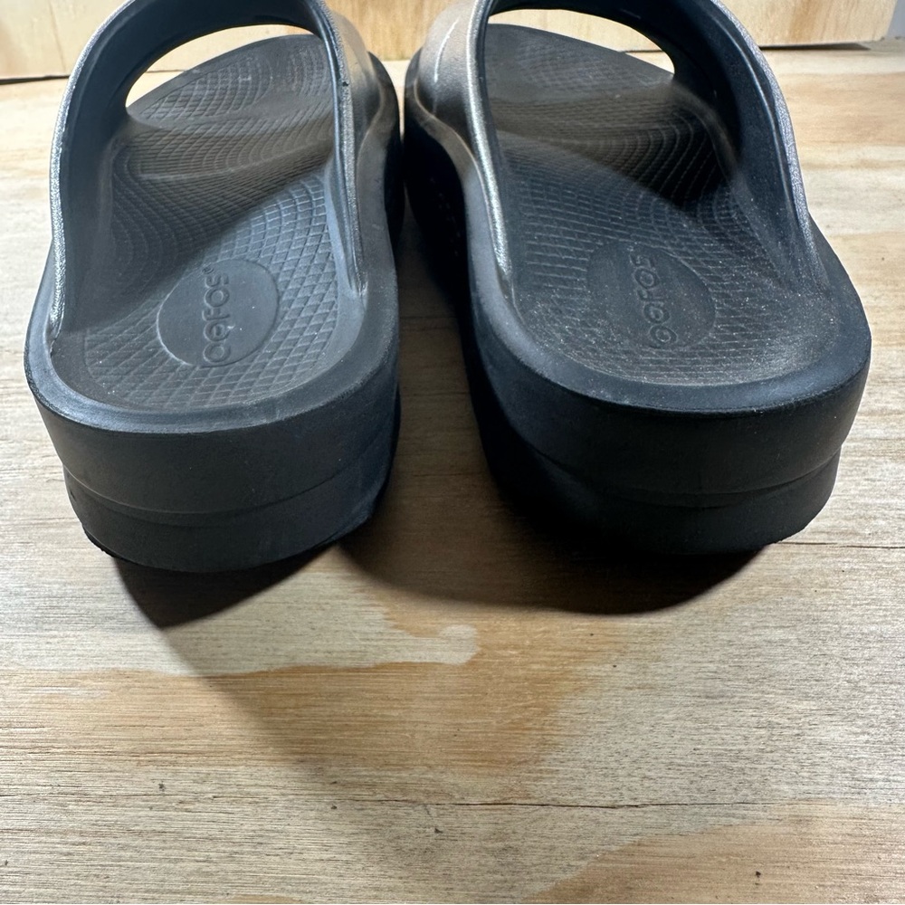 OOFOS OOmega OOahh Luxe Platform Slides Women’s Size 10 - Picture 6 of 8